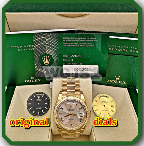 2022 Rolex Day Date 40 MM 18K Yellow Gold With Paper