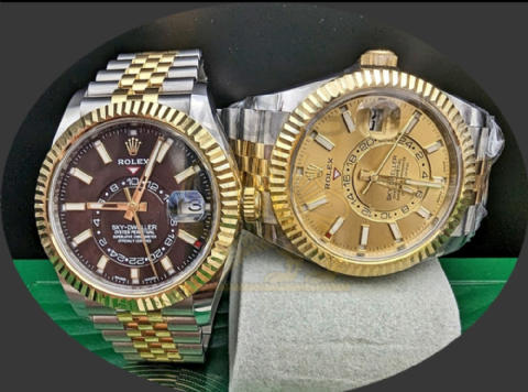 2021/22 Rolex Sky-dweller Two Tone (2 Watches)