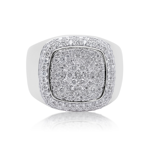 Diamond Ring 1.90 ct. 10K White Gold