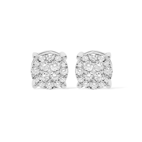 Diamond Earrings 0.25 ct. 10K White Gold