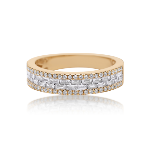 Diamond Ring 0.85 ct. 14K Yellow Gold