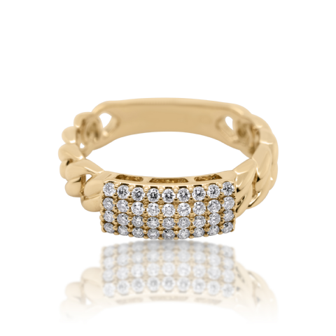 Diamond Ring 0.35 ct. 14K Yellow Gold