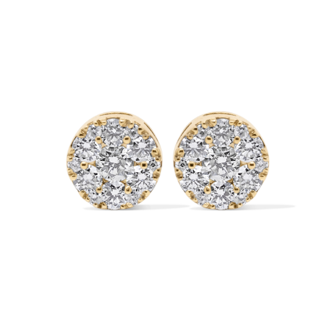 Diamond Earrings 0.45 ct. 10K Yellow Gold