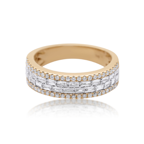 Diamond Ring 0.65 ct. 14K Yellow Gold