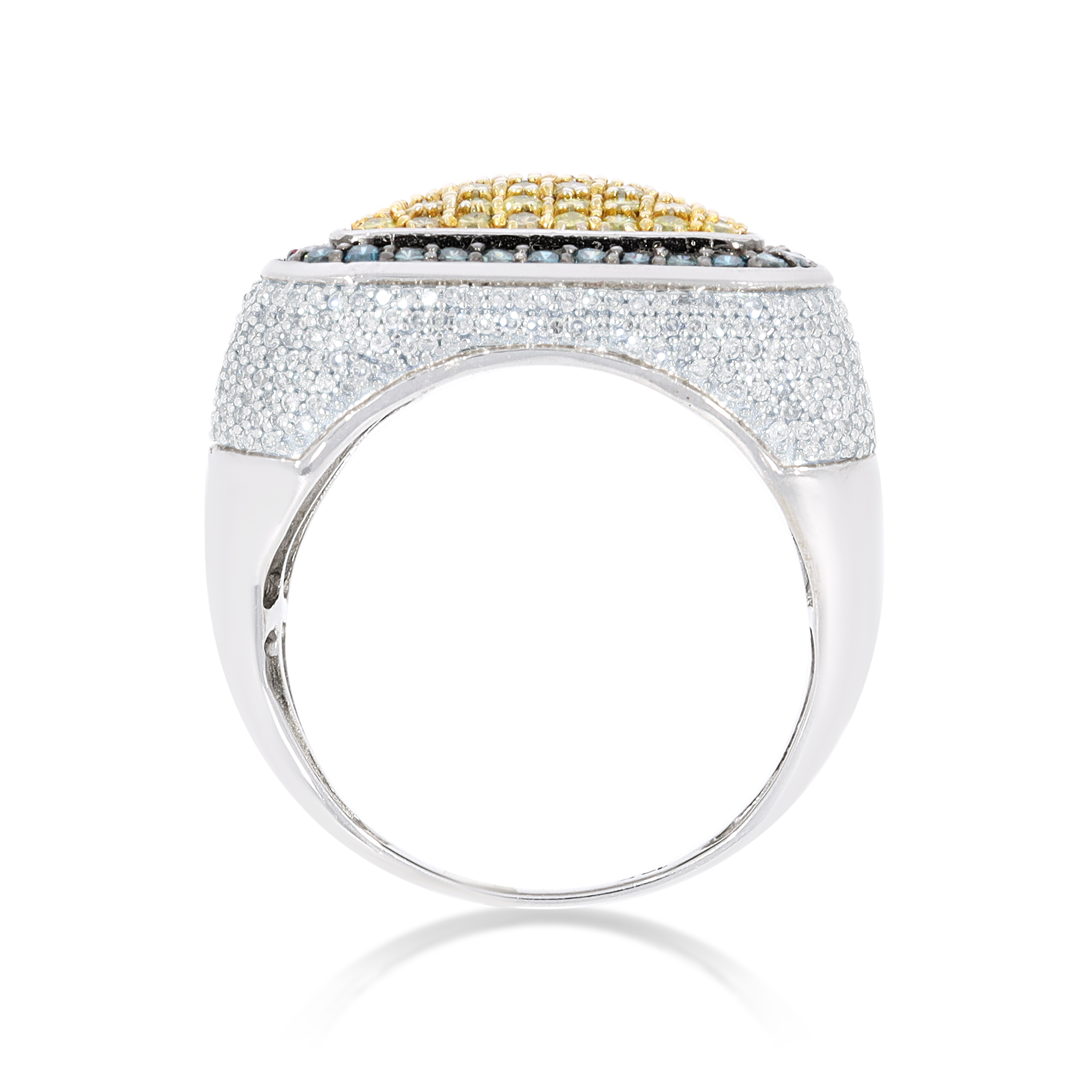 Diamond Ring 3.21 ct. 14K White Gold