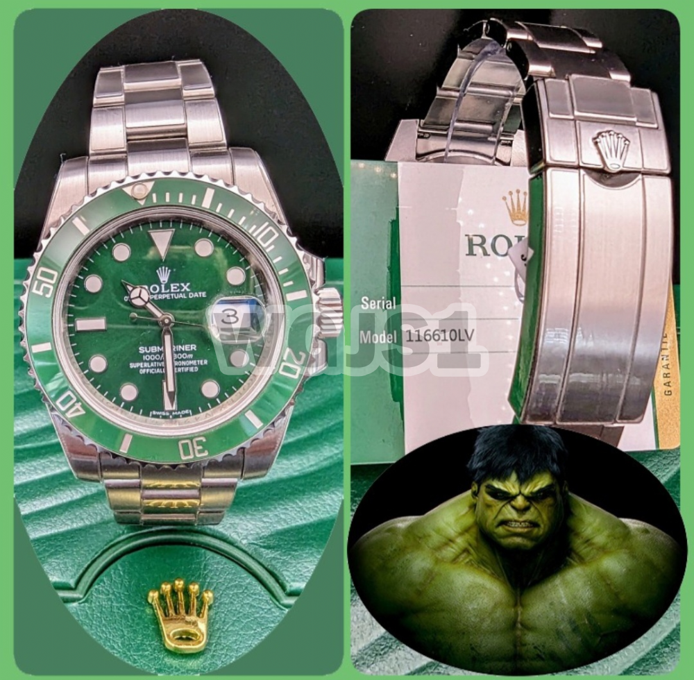 2015 Rolex Submariner Watch Green Hulk Edition