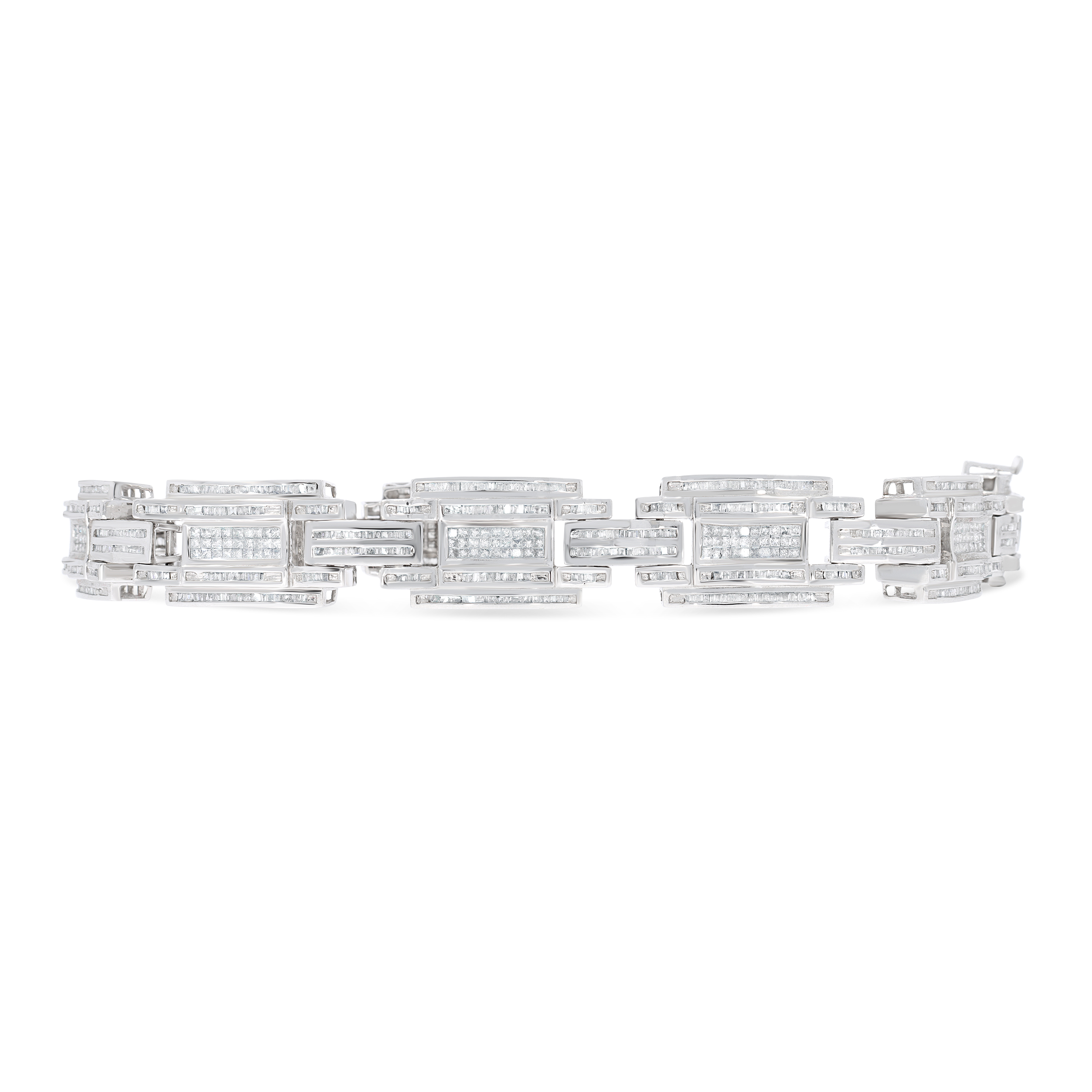 Diamond Bracelet 7.00 ct. 14K White Gold