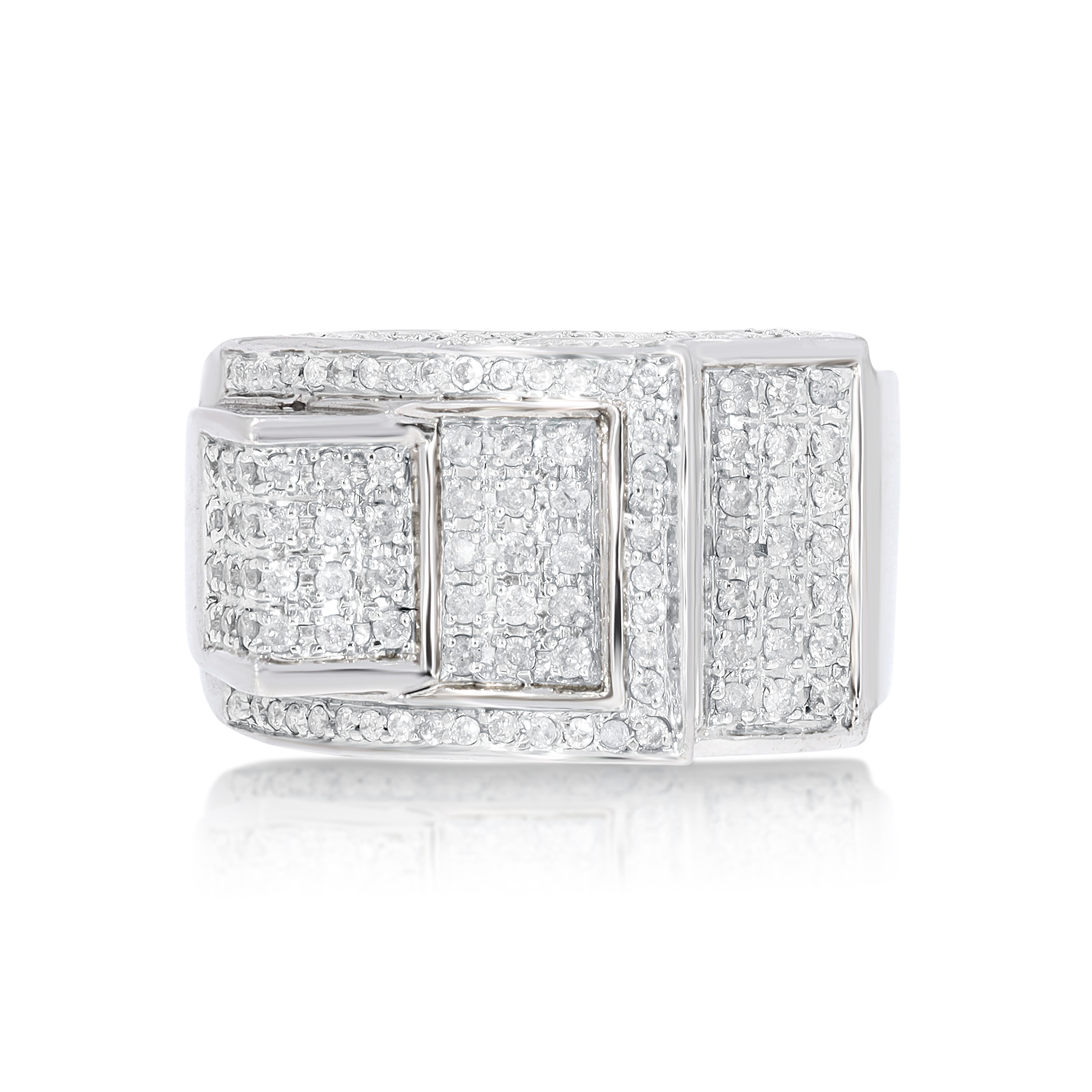 Diamond Ring 1.50 ct. 10K White Gold