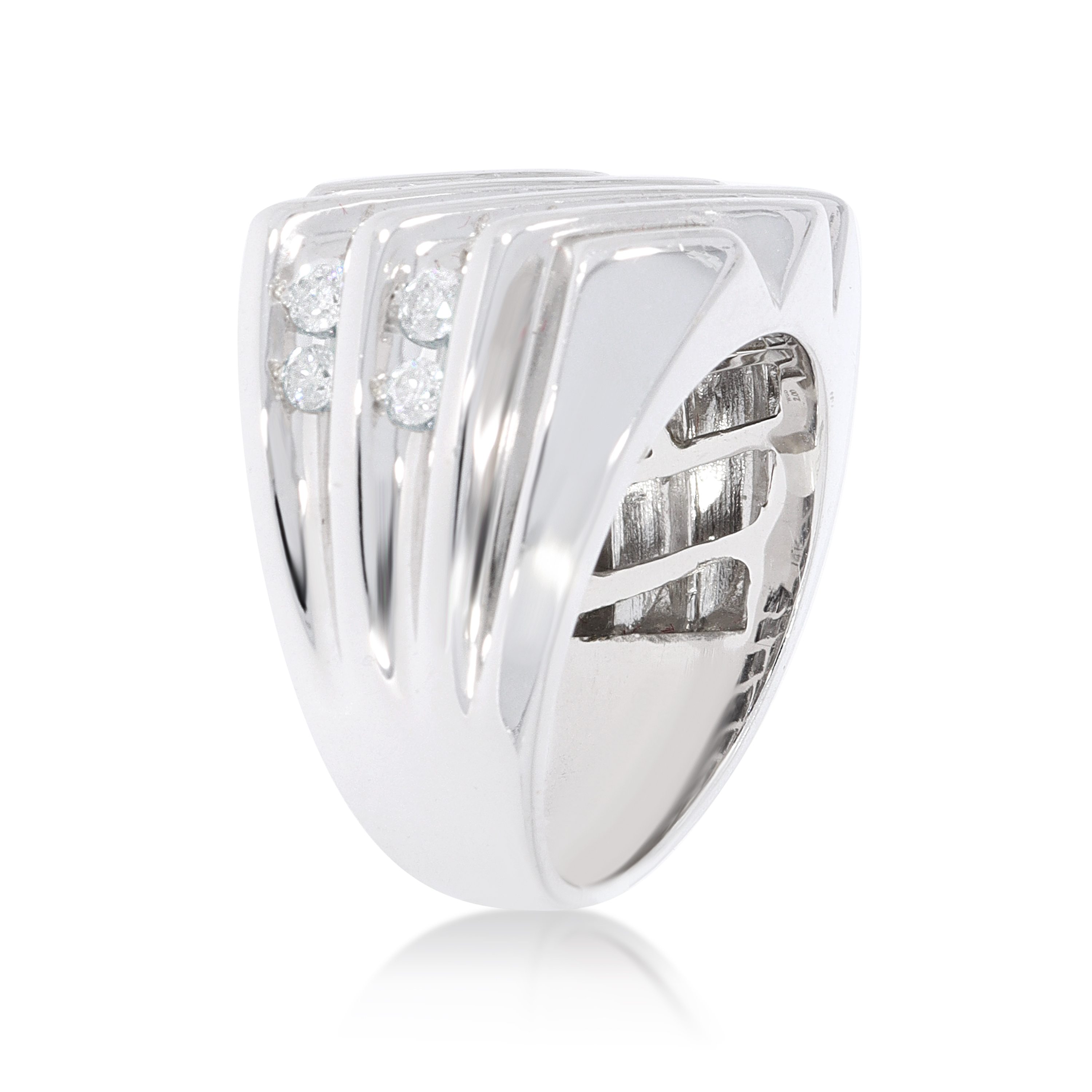 Diamond Ring  2.00 ct. 14K White Gold