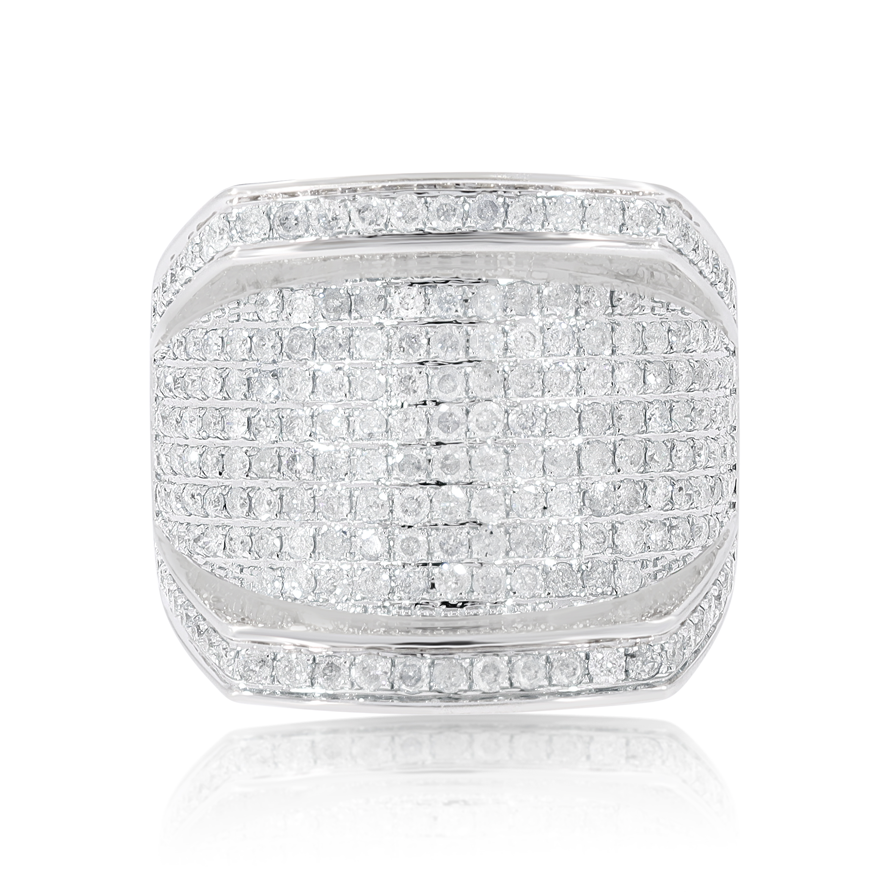 Diamond Ring 2.02 ct. 10K White Gold